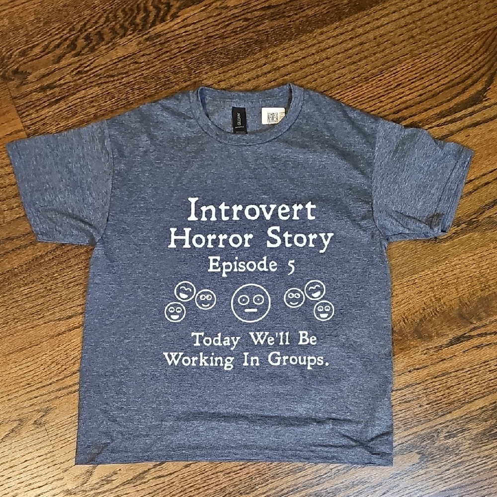 Gildan Blue Kids Short Sleeve Tee